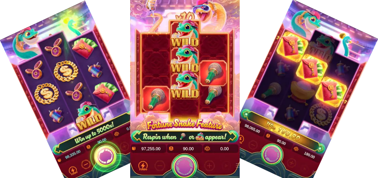 Recursos do Fortune Snake